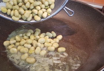 PASTA FAVE E RICOTTA preparazione 0