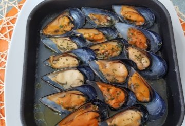 Cozze al Forno preparazione 7