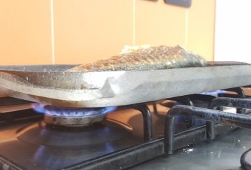 Branzino alla Piastra preparazione 4