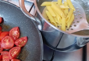 Pasta allo Scarpariello preparazione 2