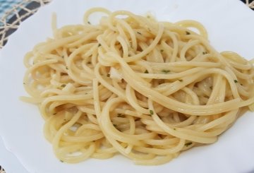 Pasta con la Bottarga preparazione 8