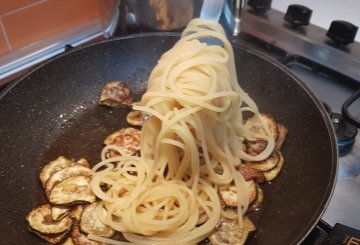 SPAGHETTI ALLA NERANO preparazione 6