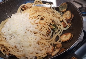 SPAGHETTI ALLA NERANO preparazione 8