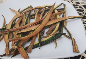 Zucchine fritte preparazione 8