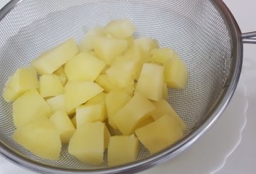 Cicorie e Patate preparazione 3