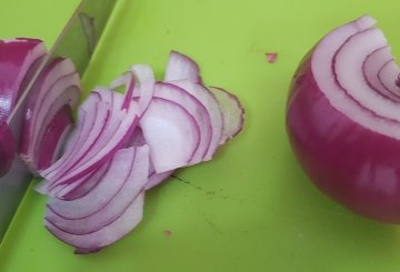 Insalata di fagioli e tonno preparazione 2