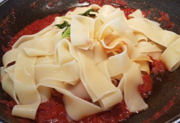 Pasta con la Nduja preparazione 6