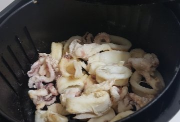 Calamari Fritti con Friggitrice ad Aria preparazione 6