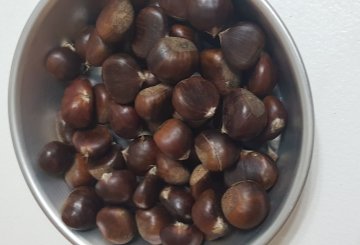 Castagne nella Friggitrice ad Aria preparazione 0