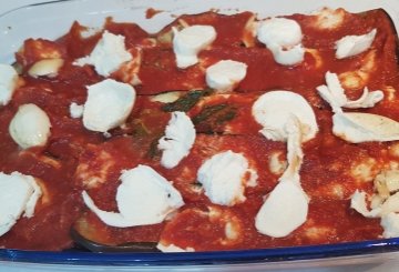 Parmigiana Di Melanzane Al Forno preparazione 9