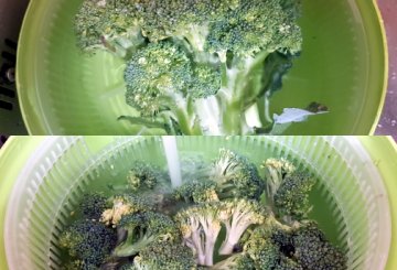 Broccoli al forno preparazione 0