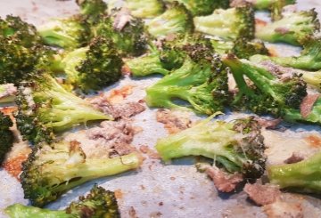 Broccoli al forno preparazione 3