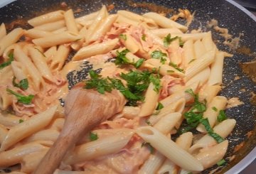 Penne al Baffo preparazione 7