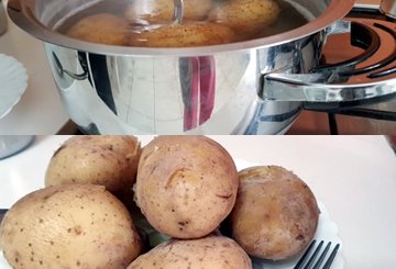 Sbriciolata di patate preparazione 0