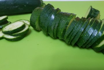Zucchine alla Scapece non Fritte preparazione 0