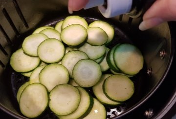 Zucchine alla Scapece non Fritte preparazione 1