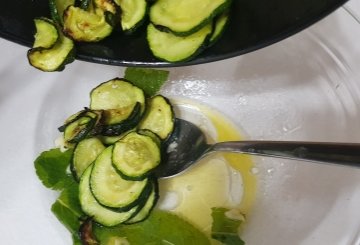 Zucchine alla Scapece non Fritte preparazione 3