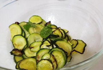 Zucchine alla Scapece non Fritte preparazione 4