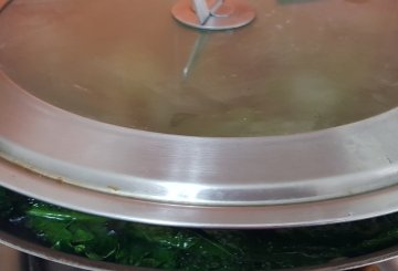 Cavolo Nero in Padella preparazione 4