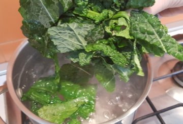 Pasta Con Cavolo Nero preparazione 3