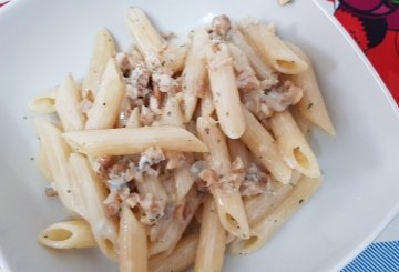 Pasta Gorgonzola e Noci preparazione 3