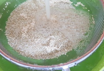 Polpette di Quinoa  preparazione 0