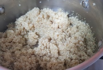 Polpette di Quinoa  preparazione 3