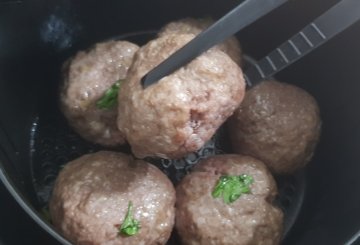 Polpette Friggitrice ad Aria preparazione 4