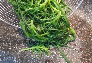 Agretti In Padella preparazione 6