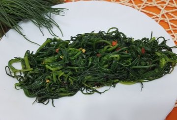 Agretti In Padella preparazione 8