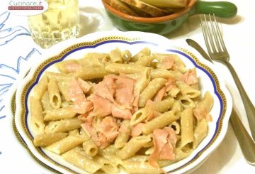 Penne sfiziose con mortadella preparazione 7