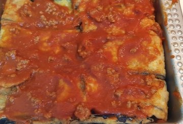 Parmigiana Di Melanzane Napoletana preparazione 12