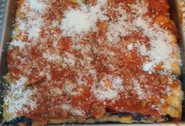 Parmigiana Di Melanzane Napoletana preparazione 13