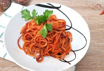 Spaghetti All'Assassina preparazione 10