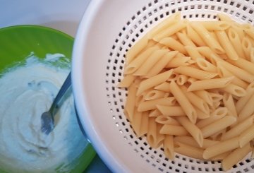 Pasta Con La Ricotta preparazione 2