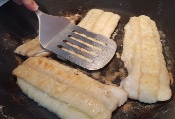 Pesce Bandiera In Padella preparazione 2