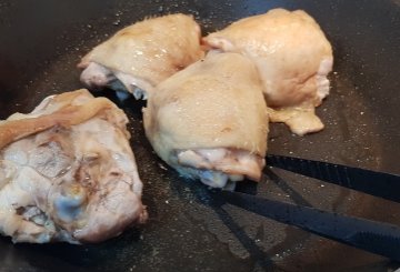 Pollo Ai Peperoni preparazione 4