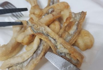 Pesce Spatola Fritto preparazione 4