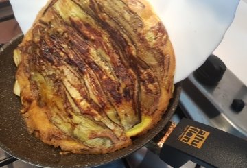 Parmigiana Di Melanzane In Padella preparazione 10