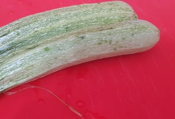 Gamberi E Zucchine preparazione 2