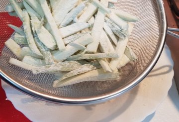 Gamberi E Zucchine preparazione 5