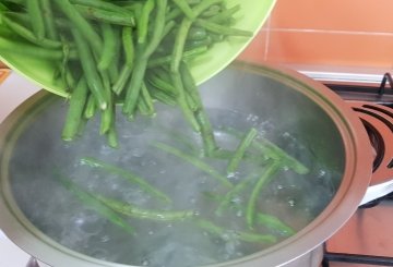 Pesto Di Fagiolini preparazione 0