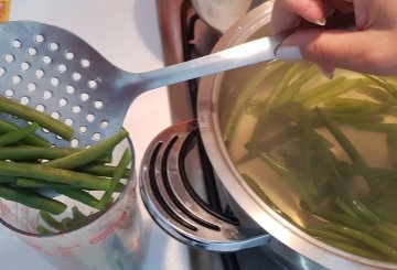 Pesto Di Fagiolini preparazione 1