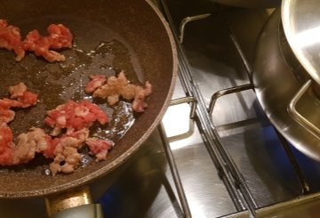 Pasta Con Pomodori Confit preparazione 3