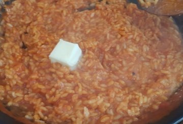 Risotto Al Pomodoro preparazione 9