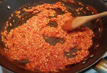 Risotto Al Pomodoro preparazione 5