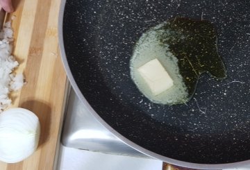 Risotto Alla Parmigiana preparazione 0