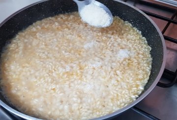 Risotto Alla Parmigiana preparazione 7