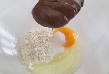 TORTINO ALLA NUTELLA preparazione 2