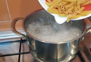 Pasta Con I Carciofi preparazione 4